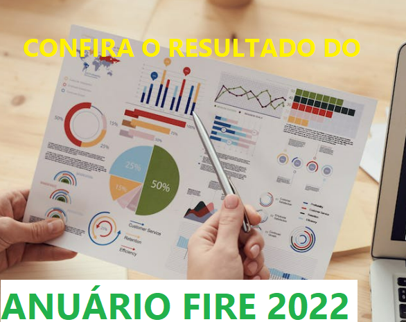 CONFIRA O RESULTADO DO ANUÁRIO FIRE 2022