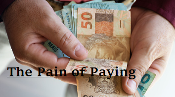 The pain of Paying: A dor de pagar