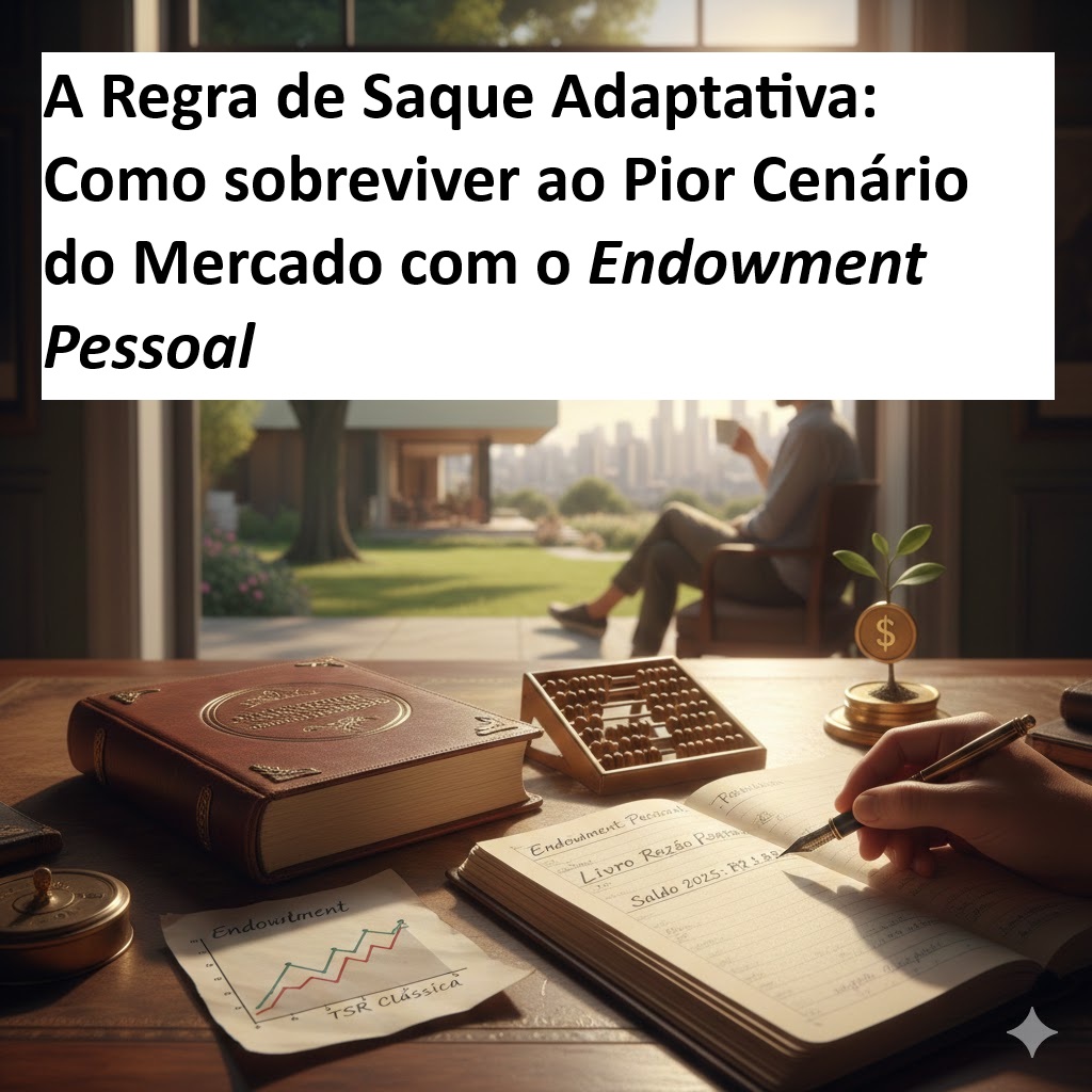 A Regra de Saque Adaptativa: Como sobreviver ao Pior Cenário do Mercado com o Endowment Pessoal