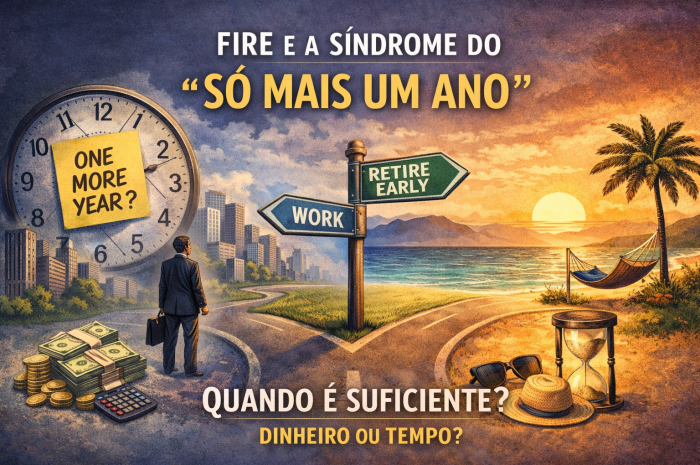 FIRE e a Síndrome do “Só Mais Um Ano” — Quando “Suficiente” É Realmente Suficiente?