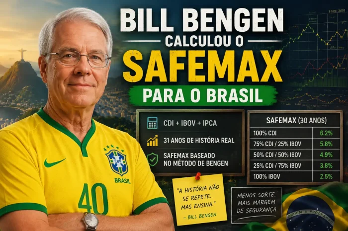 Bill Bengen calculou a Safemax para o Brasil