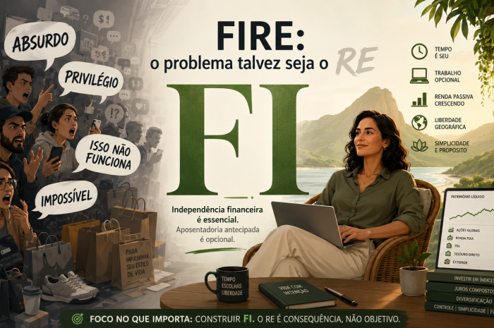 FIRE é um absurdo? O problema talvez seja o “RE”